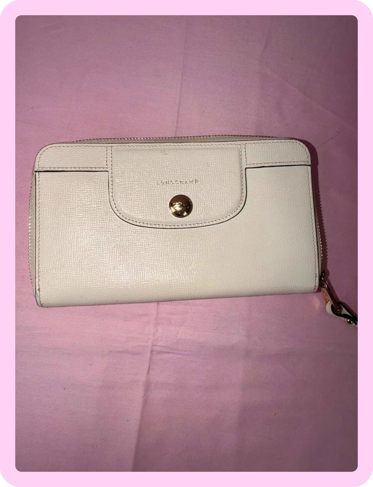 Portefeuille, porte-monnaie long Longchamp – photo 2